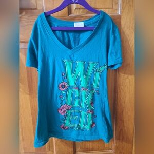 Wicked Short Sleeve T-Shirt Women’s Medium Organic Cotton